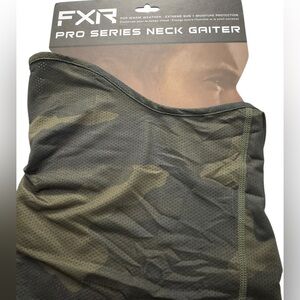 FXR Pro Series Army Camo UPF Neck Gaiter Sun Protection Breathable Mask NWT